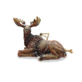 Alaska Holiday Ornament Snowy Moose