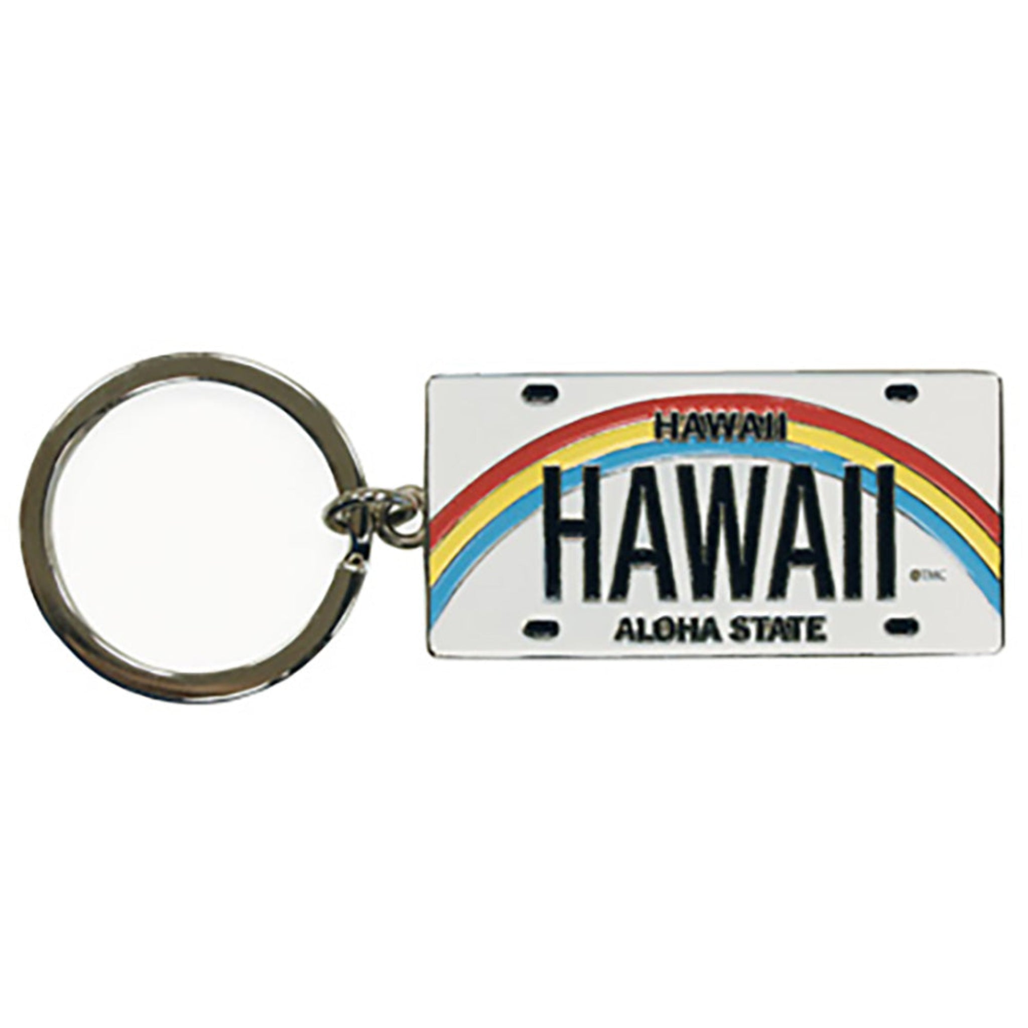 Hawaii License Plate Keychain