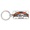 Hawaii Keychain Metal License Plate Hang Loose