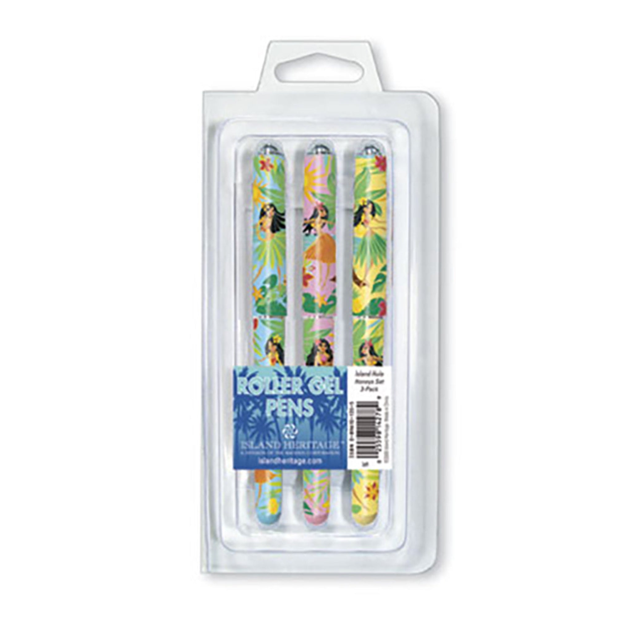 Island Hula Honeys Roller Gel Pens 3-Pack