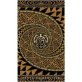 Hawaiian Tapa Honu Turtle Deluxe Beach Towel