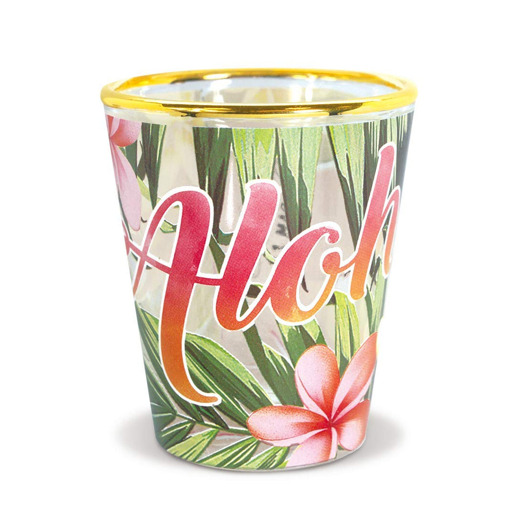 Hawaiian Coastal Island Inspired 1 oz Shot Glass