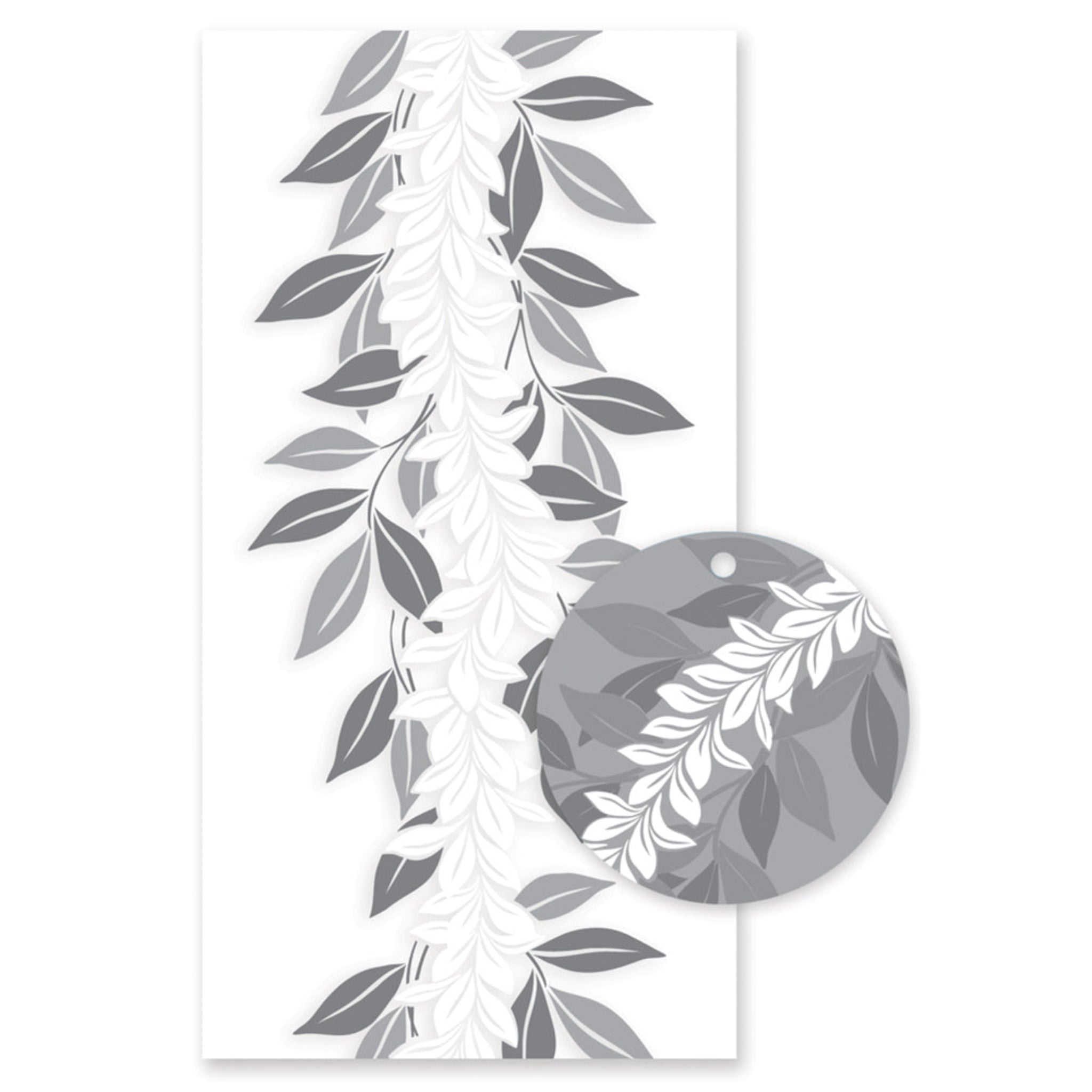 Hawaiian Candy Lei Kit Maile Lei Silver