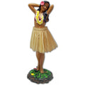 KC Hawaii Leilani Dashboard Hula Doll Flower Placing Pose 7 inch