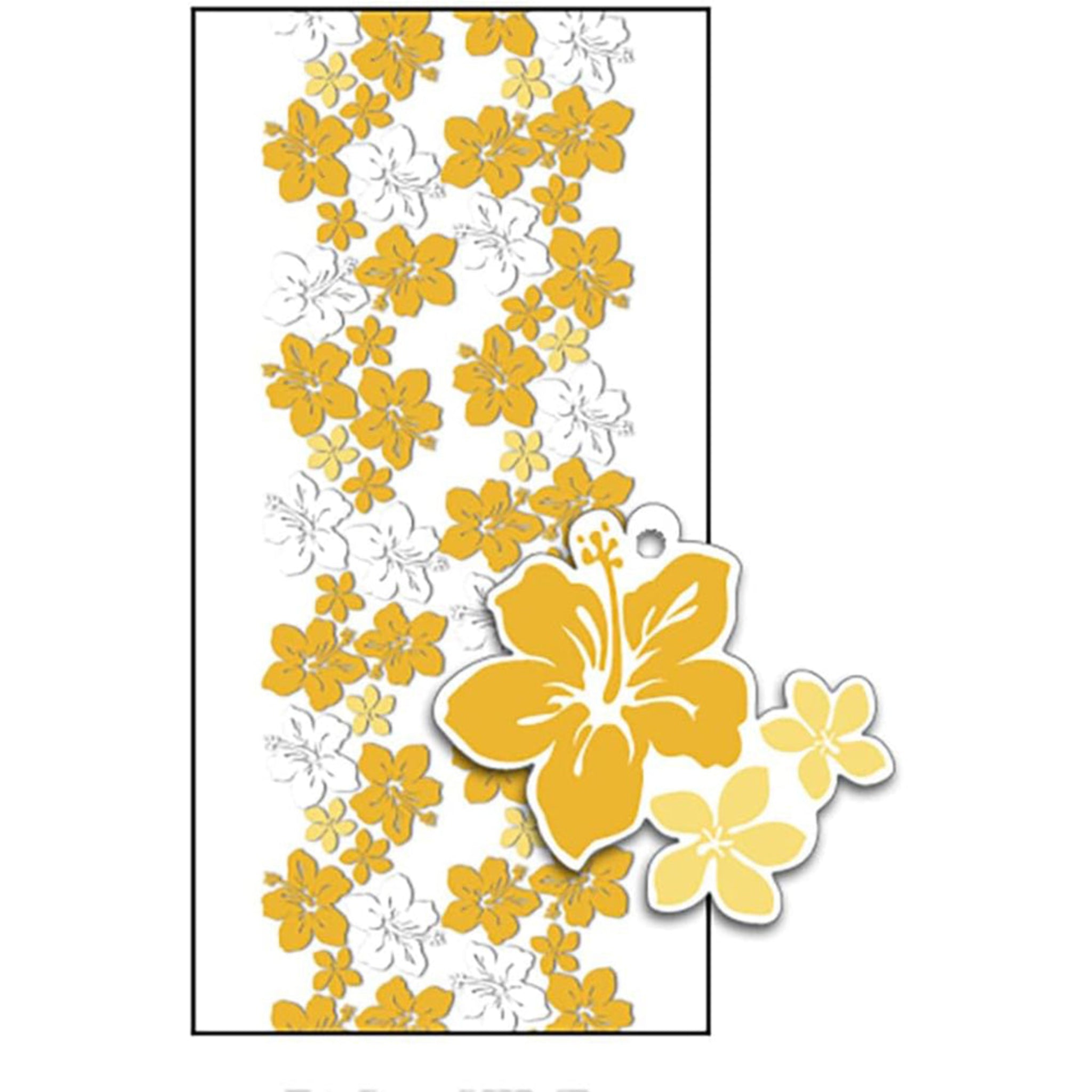 Hawaiian Candy Lei Kit Hibiscus Gold Lei Day