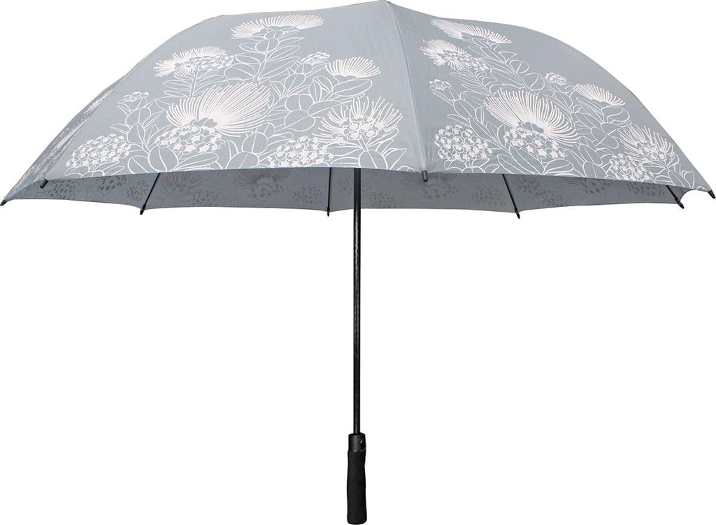Hawaiian Style Color Changing 58 inch Folding Umbrella Ohia Lehua