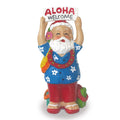 Hawaiian Hand painted Polyresin Hawaii Christmas Ornament Aloha Santa