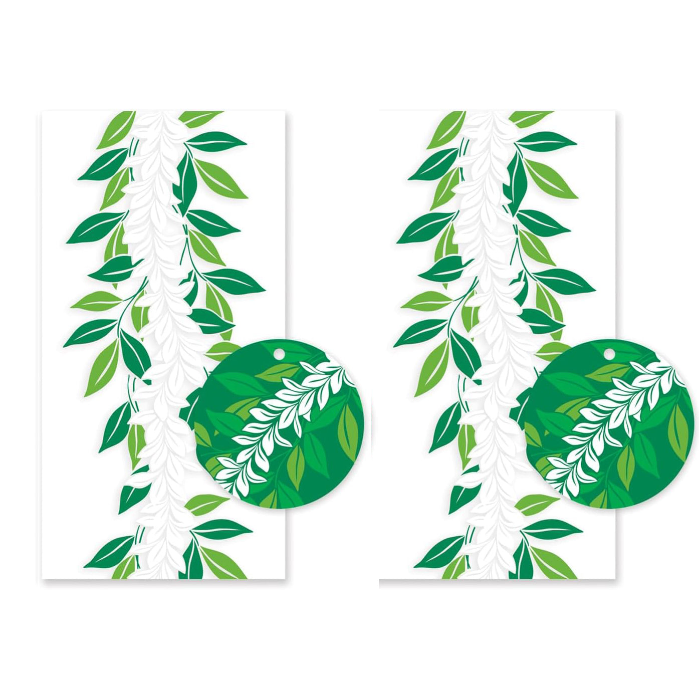 Hawaiian Candy Lei Kits 2 Packs Maile Green