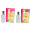 Hawaii Forever Florals Cologne Plumeria 2 Bottles 1 fl. oz. each