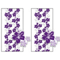 Hawaiian Candy Lei Kits 2 Packs Purple Hibiscus Plumeria