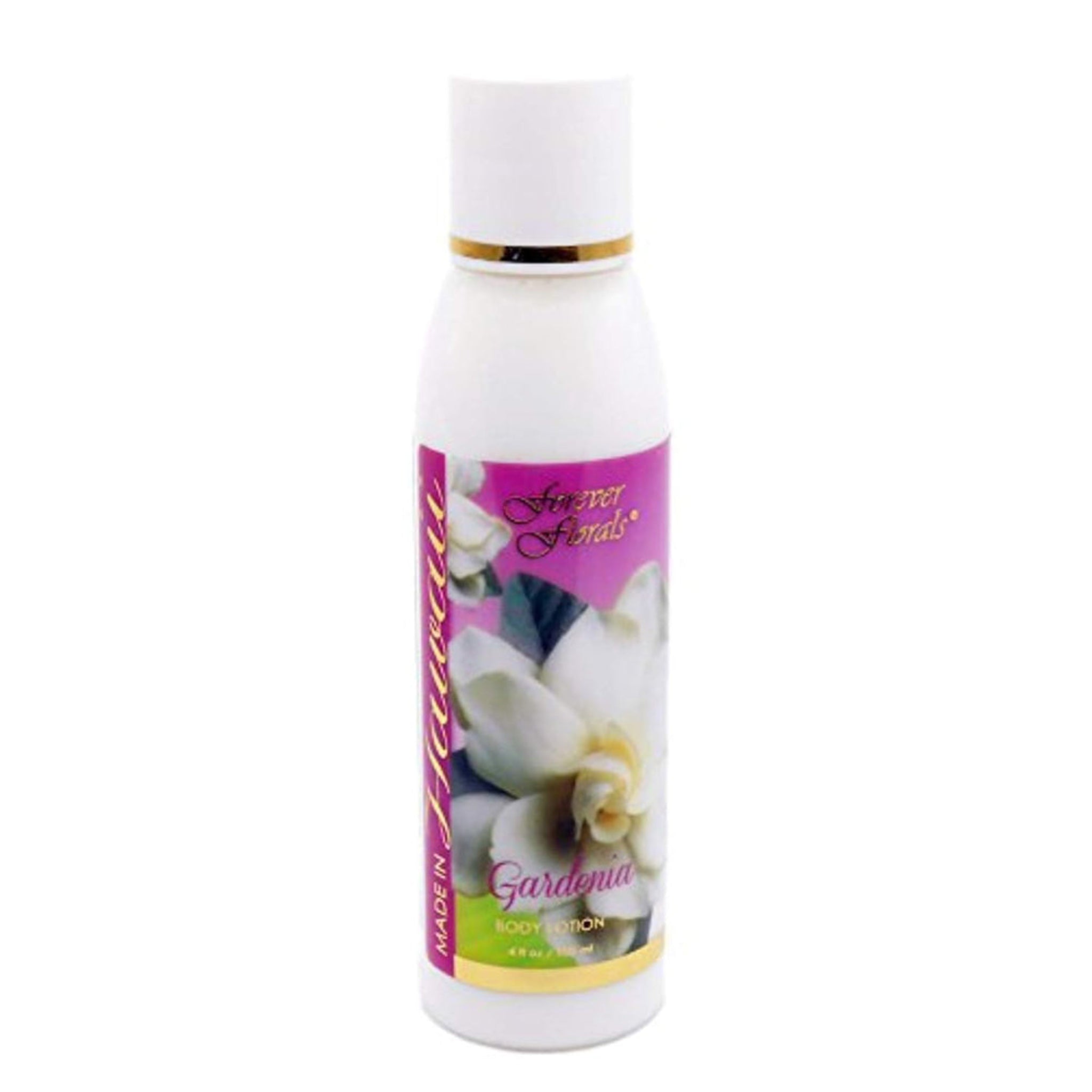 Forever Florals Hawaii Body Lotion 4 Bottles 4 oz. Each Gardenia
