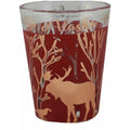 Alaskan Shot Glass Moose Birch Forest
