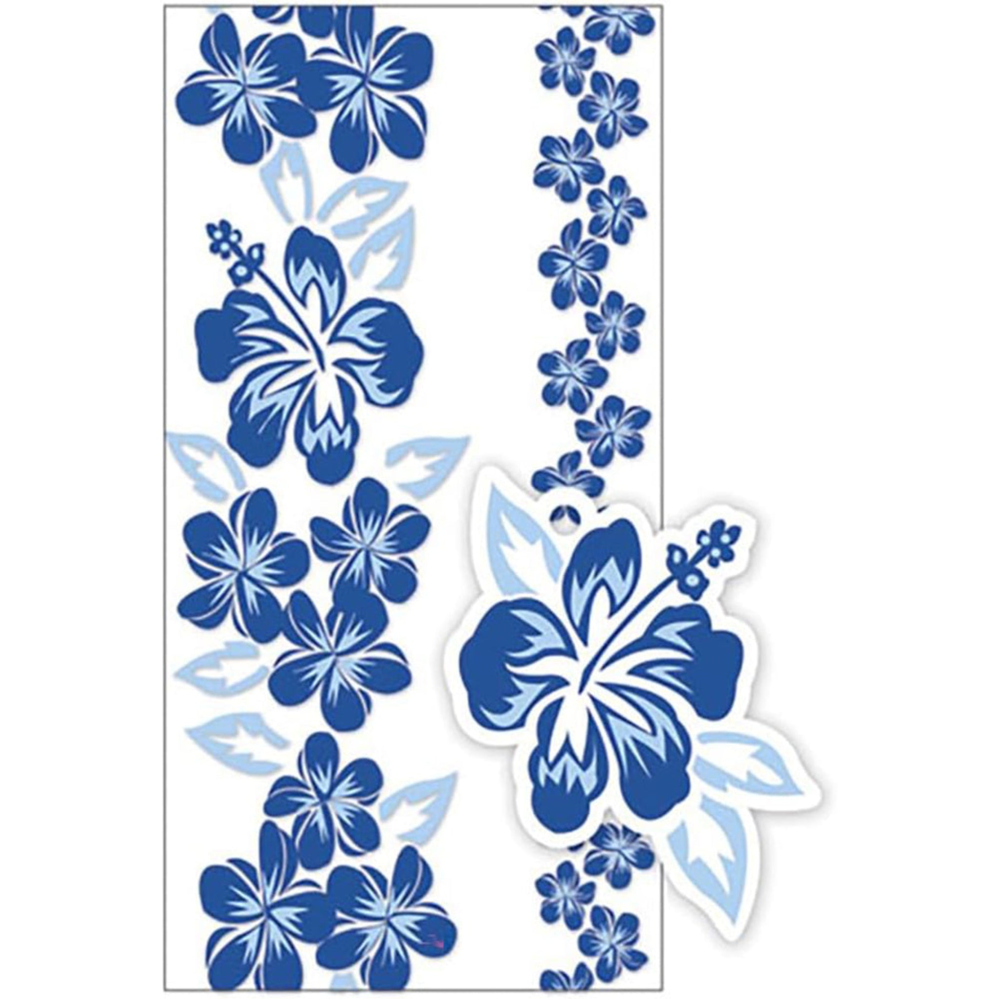 Hawaiian Candy Lei Making Kit makes 5 Blue Hibiscus Lei