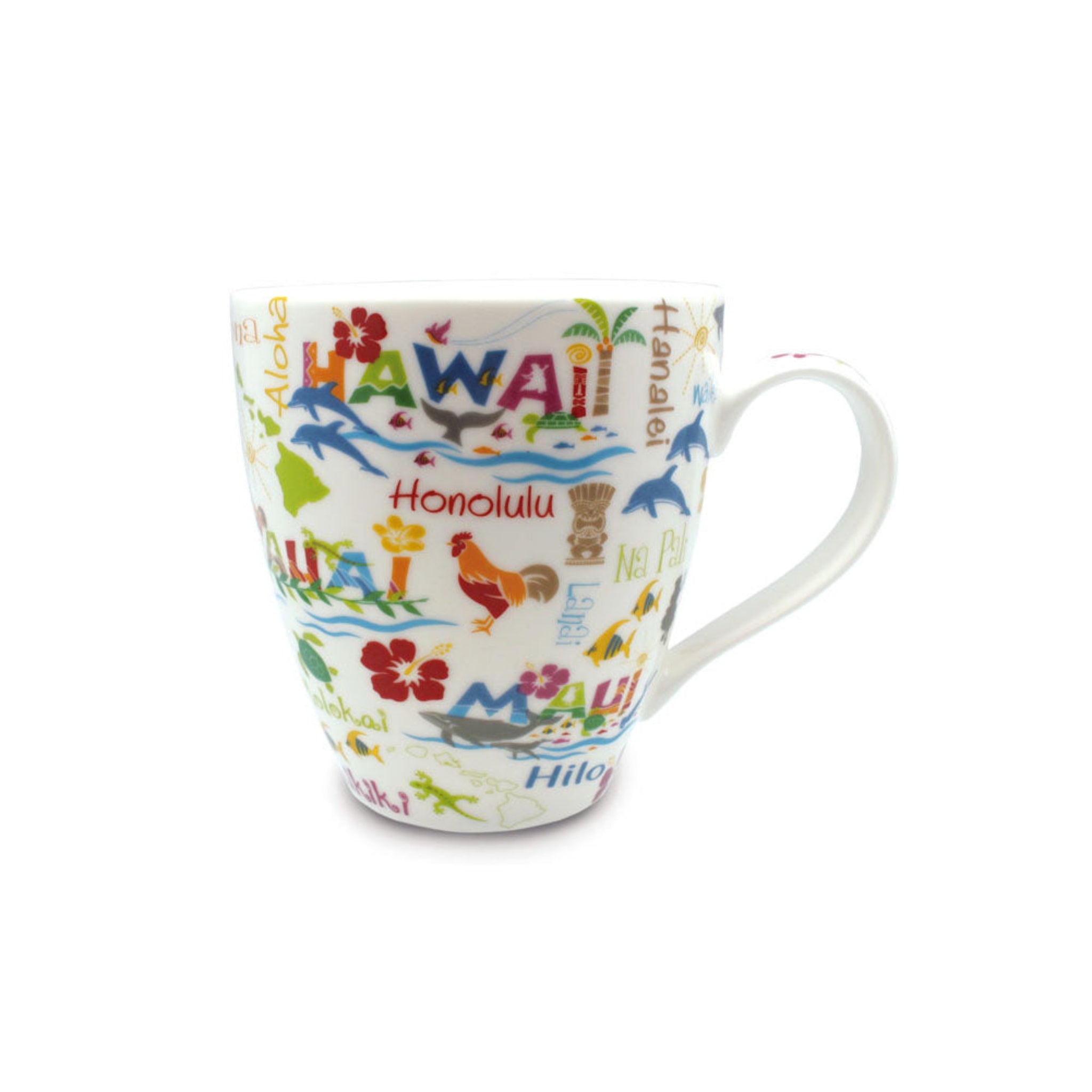 18 oz Hawaiian Adventures U-Shape Mug