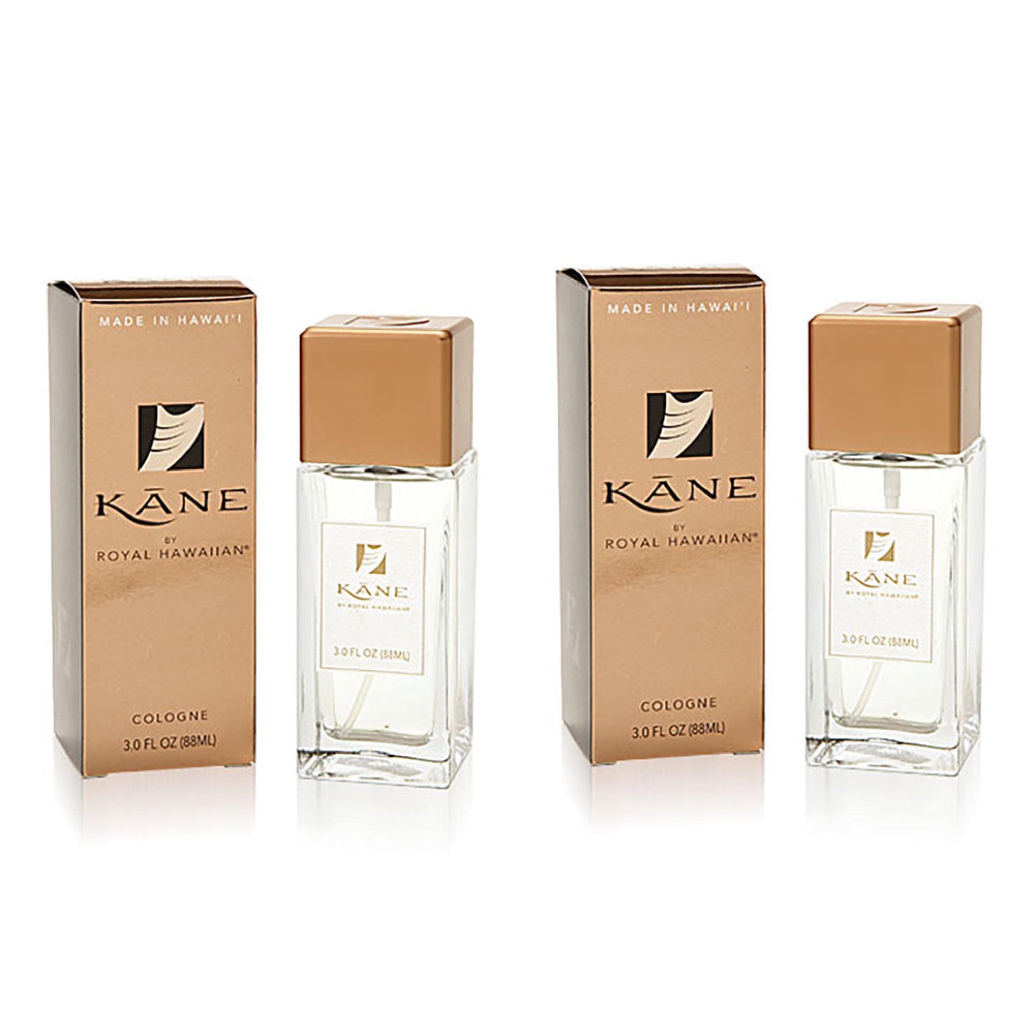 Royal Hawaiian Kane Men's Cologne 2 Bottles 3 oz. each