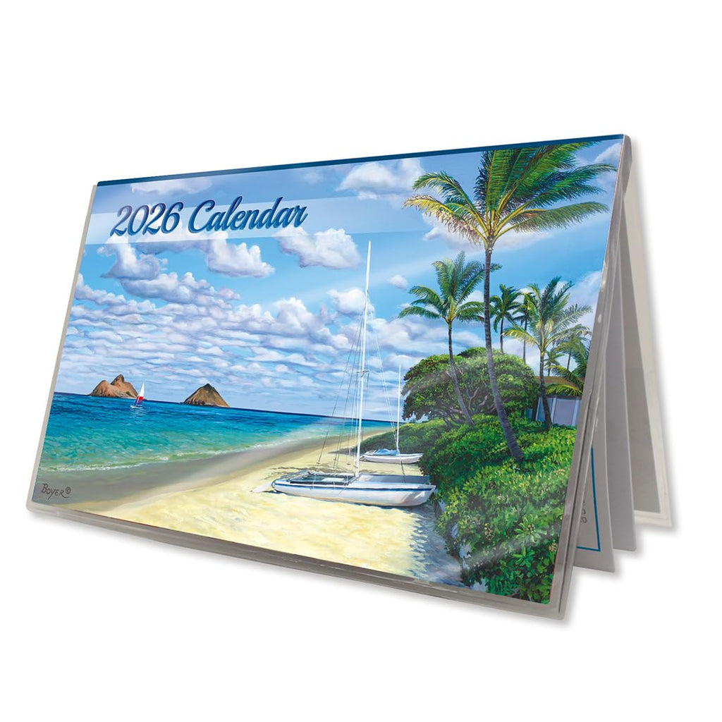 Hawaii Pocket Calendars 2026 Lanikai Beach