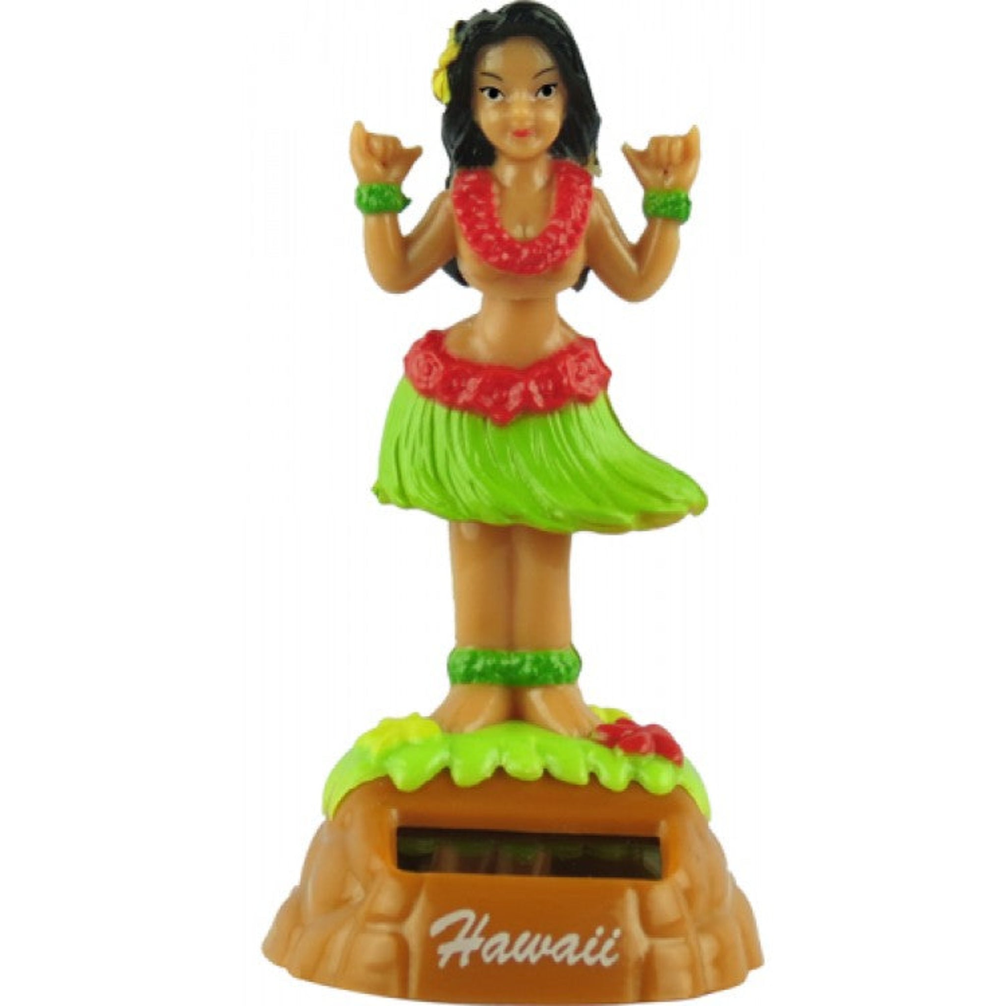 Shaka Hula Girl Solar Dashboard Doll