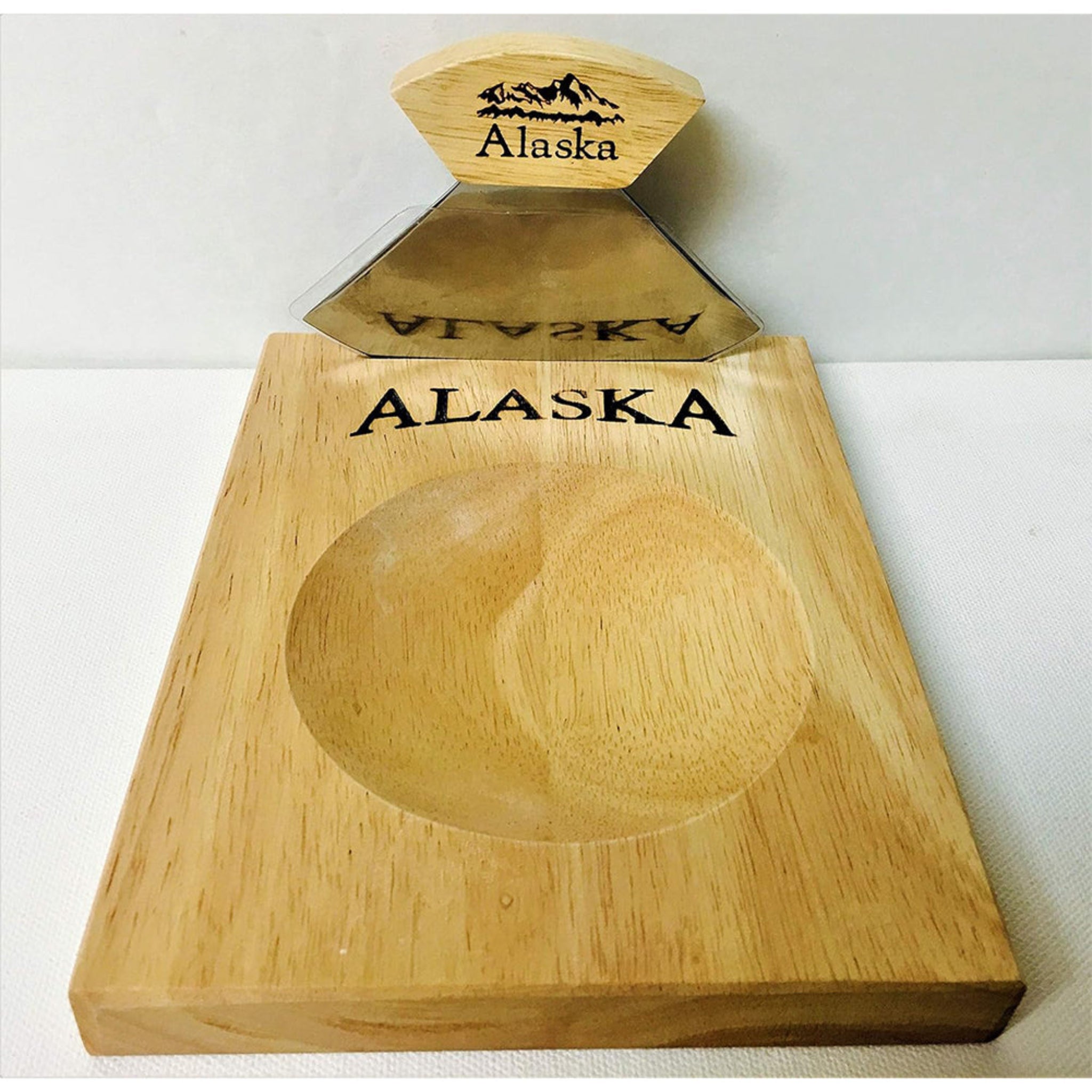 Ulu Knife with Small Chopping Bowl