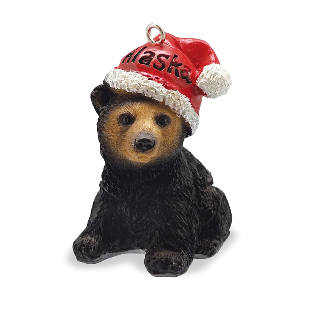 Alaska Holiday Ornament Bear Cub
