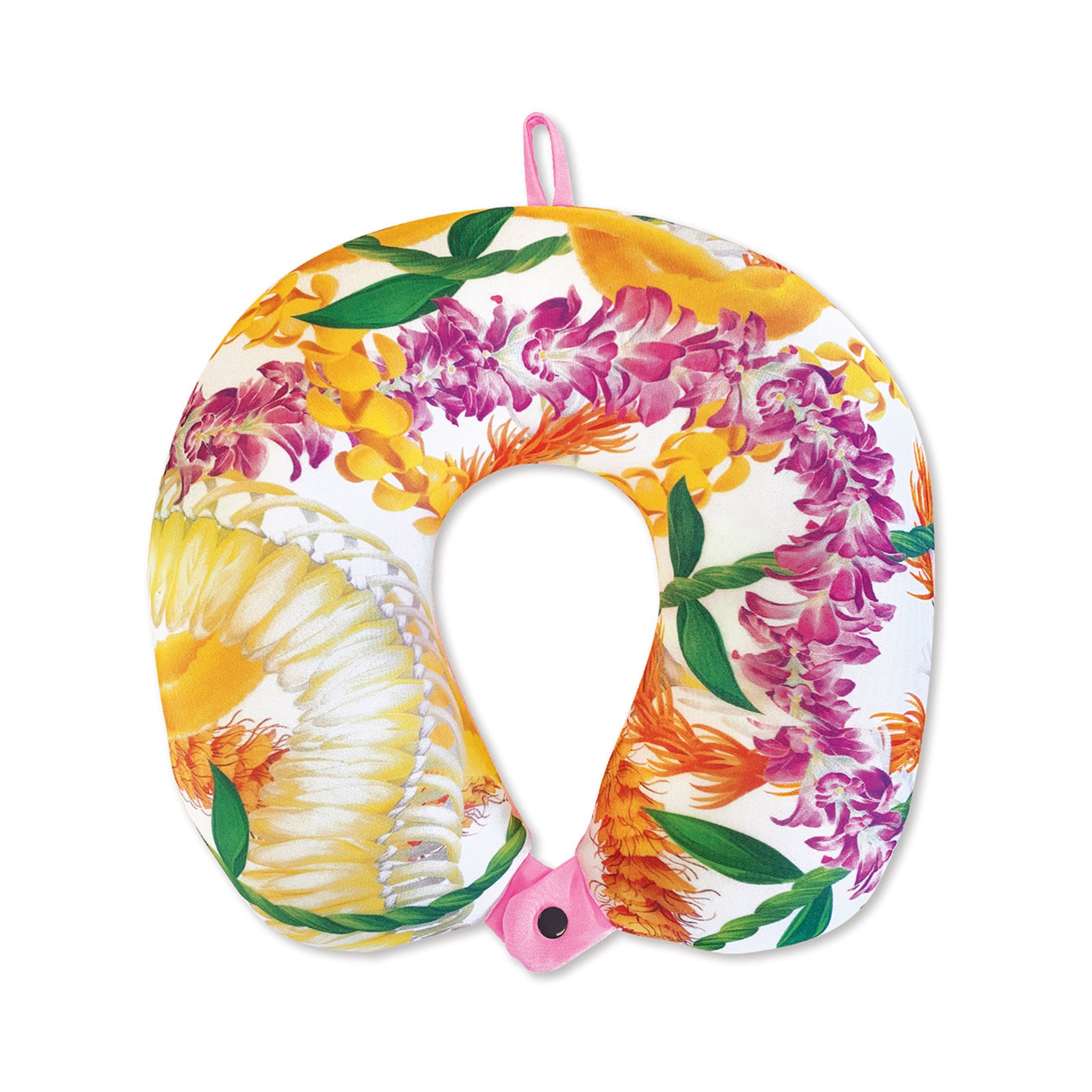 Hawaii Microfiber Neck Travel Pillow Leis of Aloha