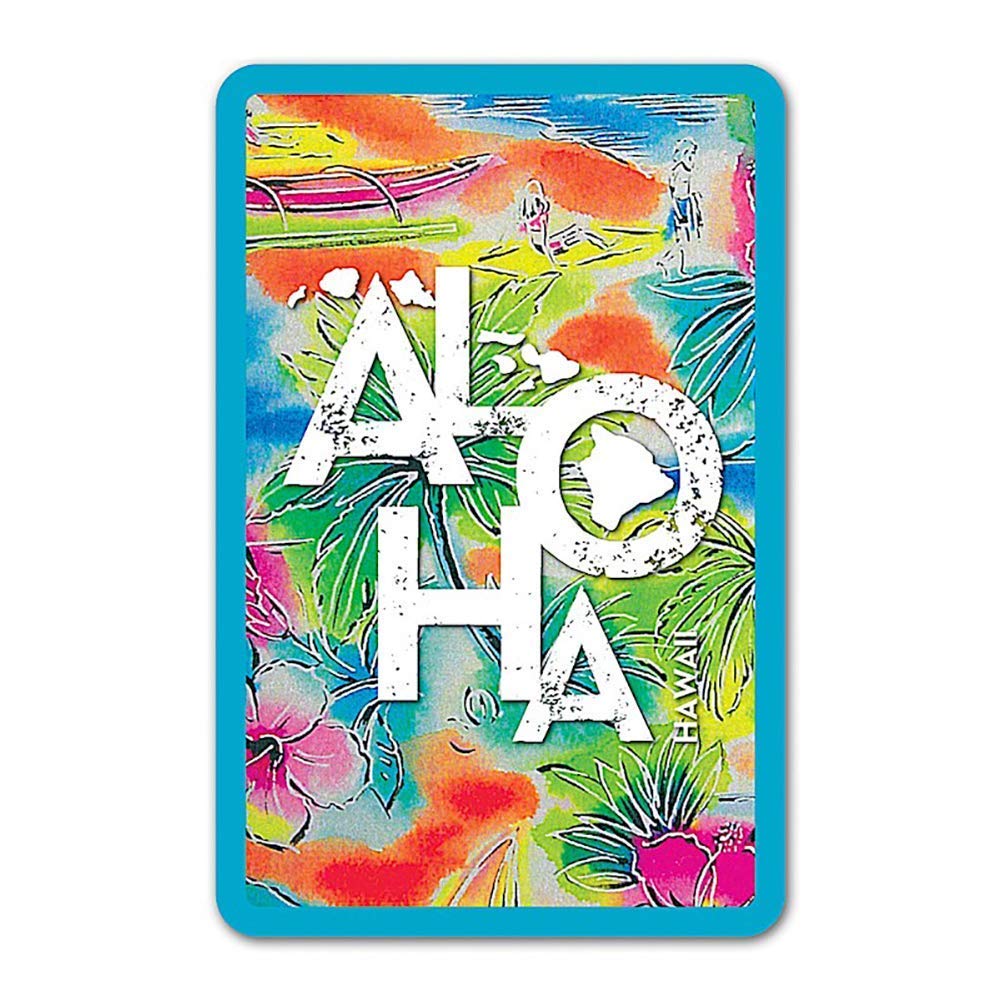 Hawaii Playing Cards Tropical Aloha