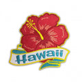 Hawaii Iron-On Embroidery Patch Island Hibiscus