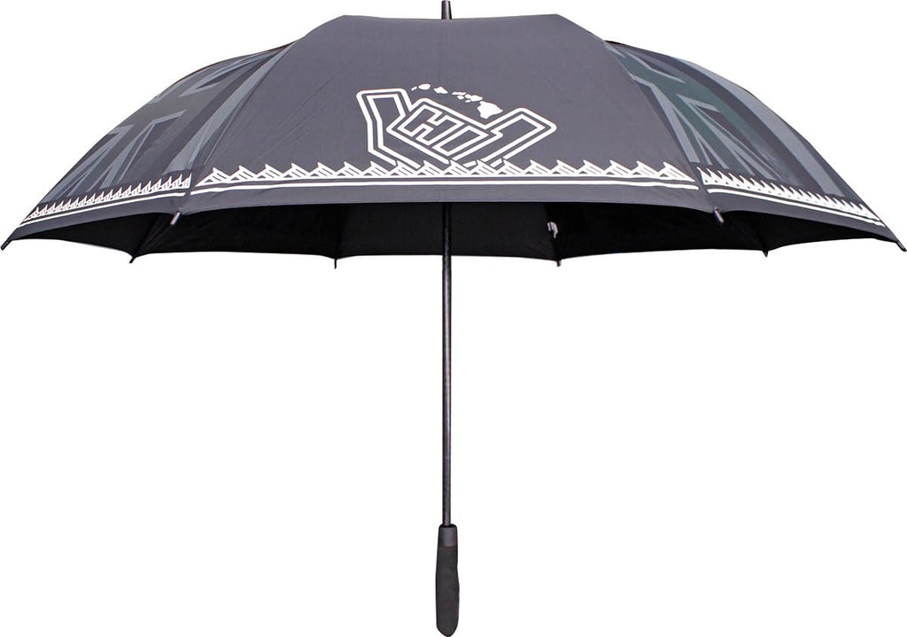 Hawaiian Style Color Changing 58 inch Folding Umbrella Shaka Tribal