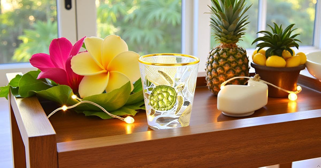 Hawaiian Coastal Island Inspired 1 oz Shot Glass