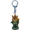 Tiki Menehune Shaka Keychain 2"