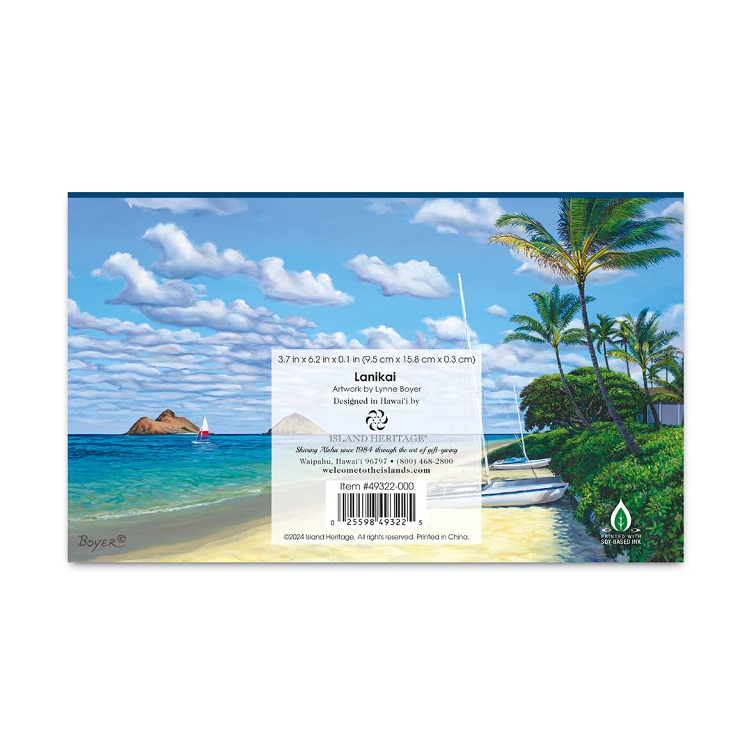 Hawaii Pocket Calendars 2026 Lanikai Beach