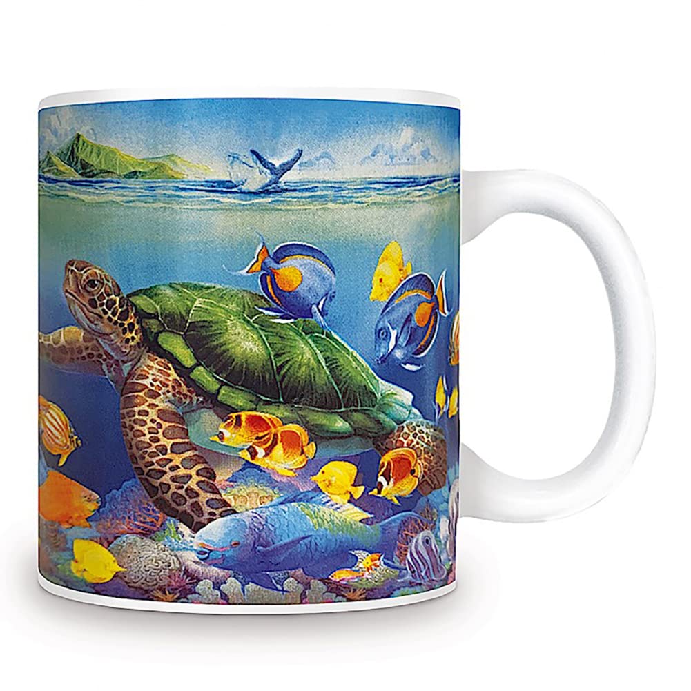 Hawaii 14 oz. Coffee Mug Ocean of Friends