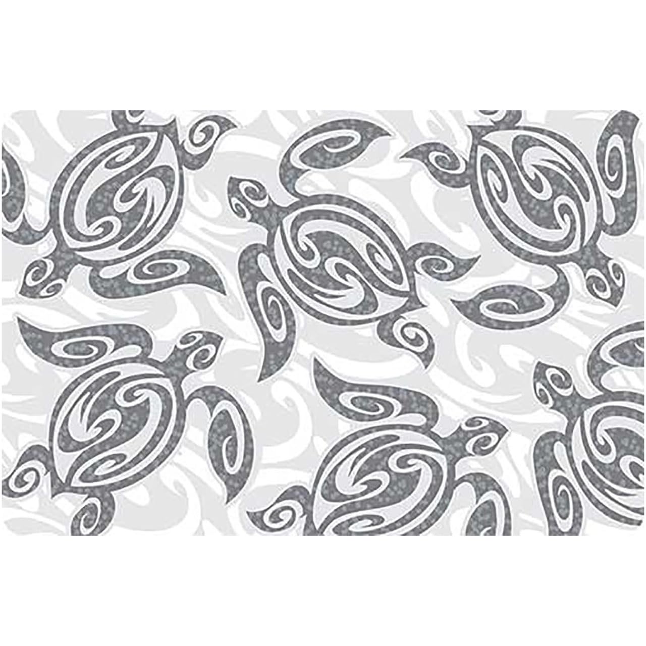 Translucent Placemat Honu Tribal Set of 4