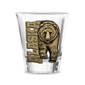 Alaska Shot Glass Golden Bear