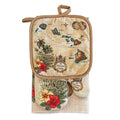 Kitchen Set Towel Oven Mitt Potholder Islands Hawaii Tan