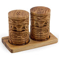 Acacia Wood 2 x 3 inch Tiki Salt & Pepper Shakers