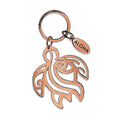 Copper Plated Zinc Alloy Hawaii Key Chain Aloha Honu Turtle