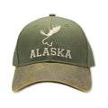 Alaska Ball Cap Hat Simple Moose Multicolor