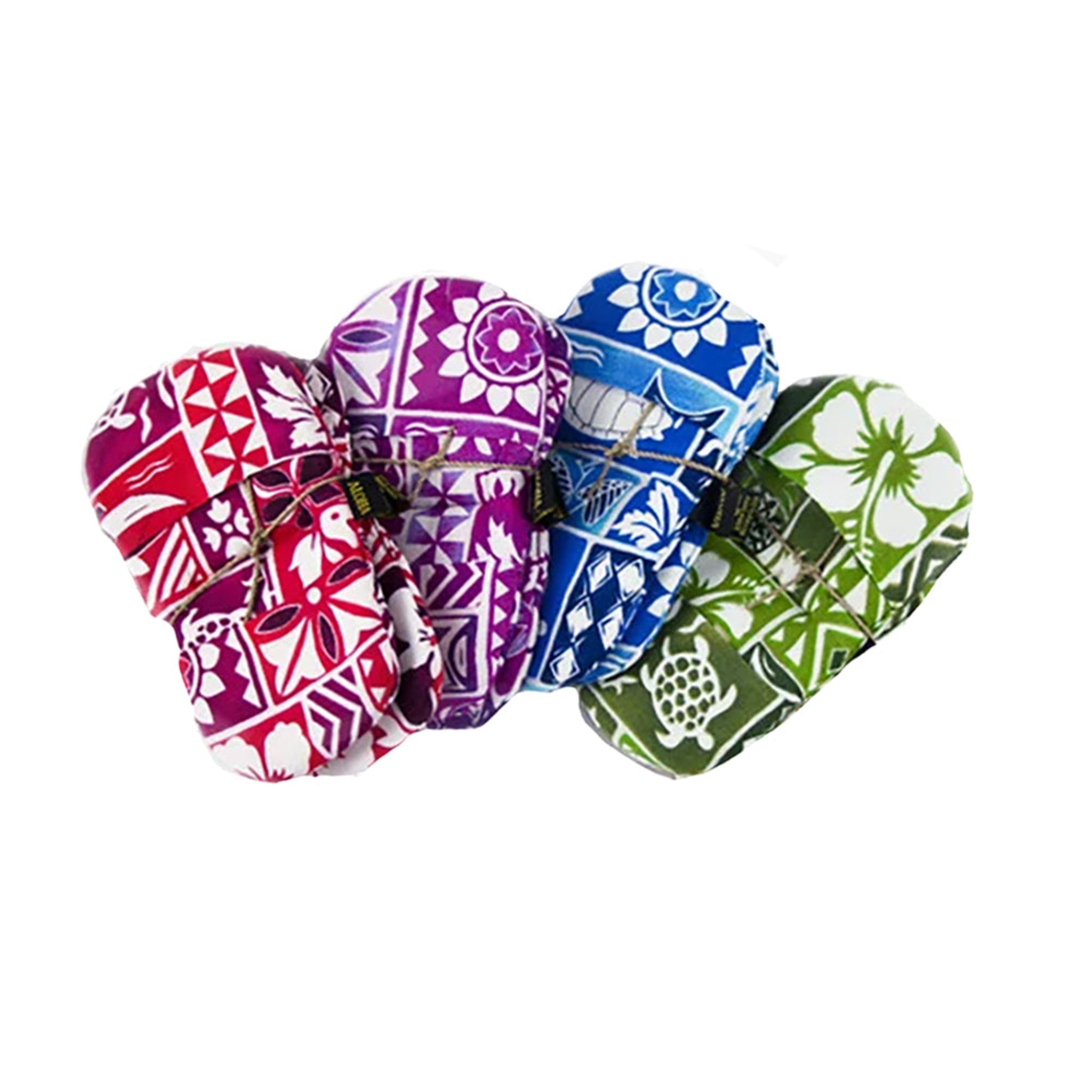 Maui Microwave Potholder Mitts Set of 4 Assorted Colors