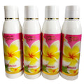 Hawaii Forever Florals Body Lotion 4 Bottles 4 ounce each Plumeria