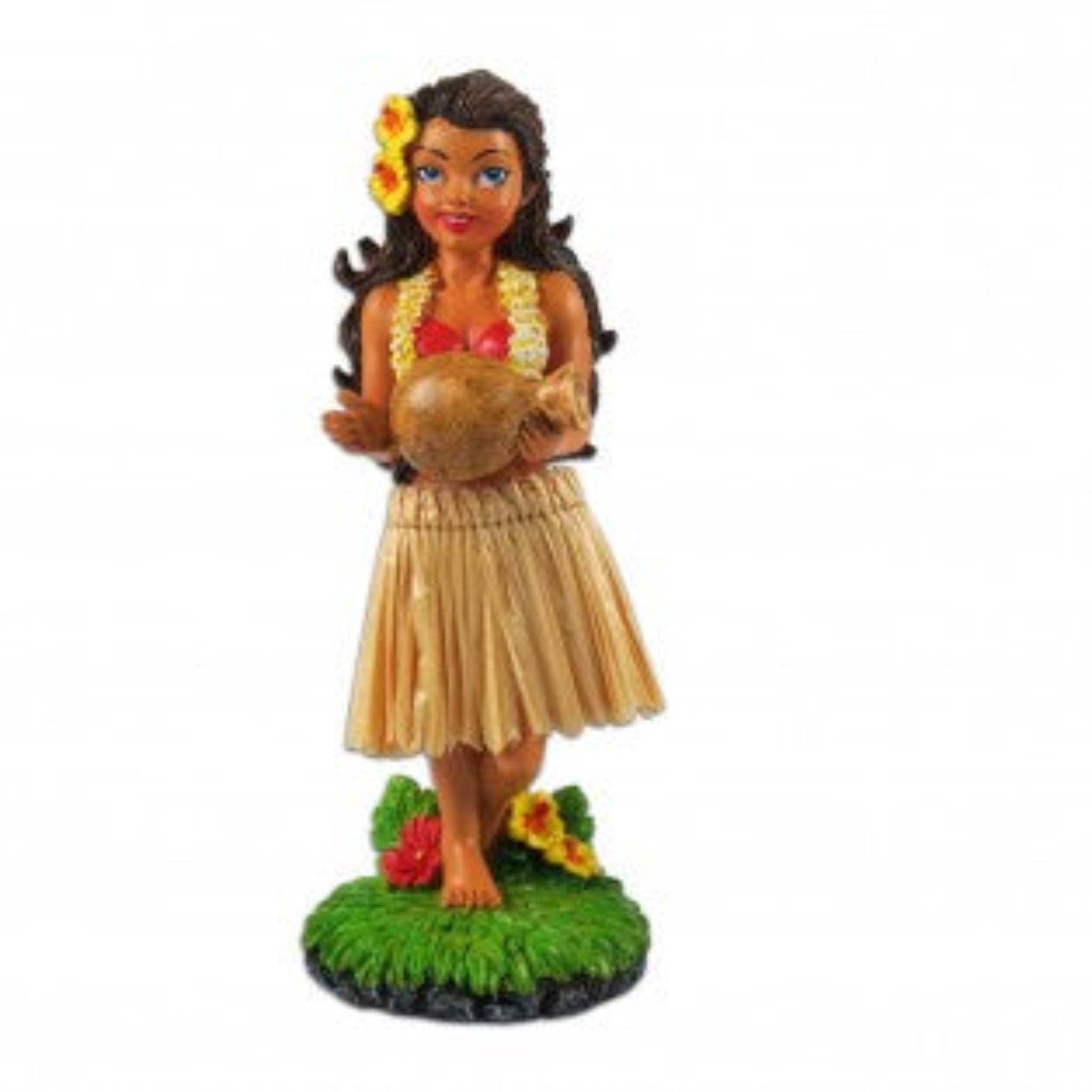 KC Hawaii Hinu IPU Hula Girl Dashboard Doll