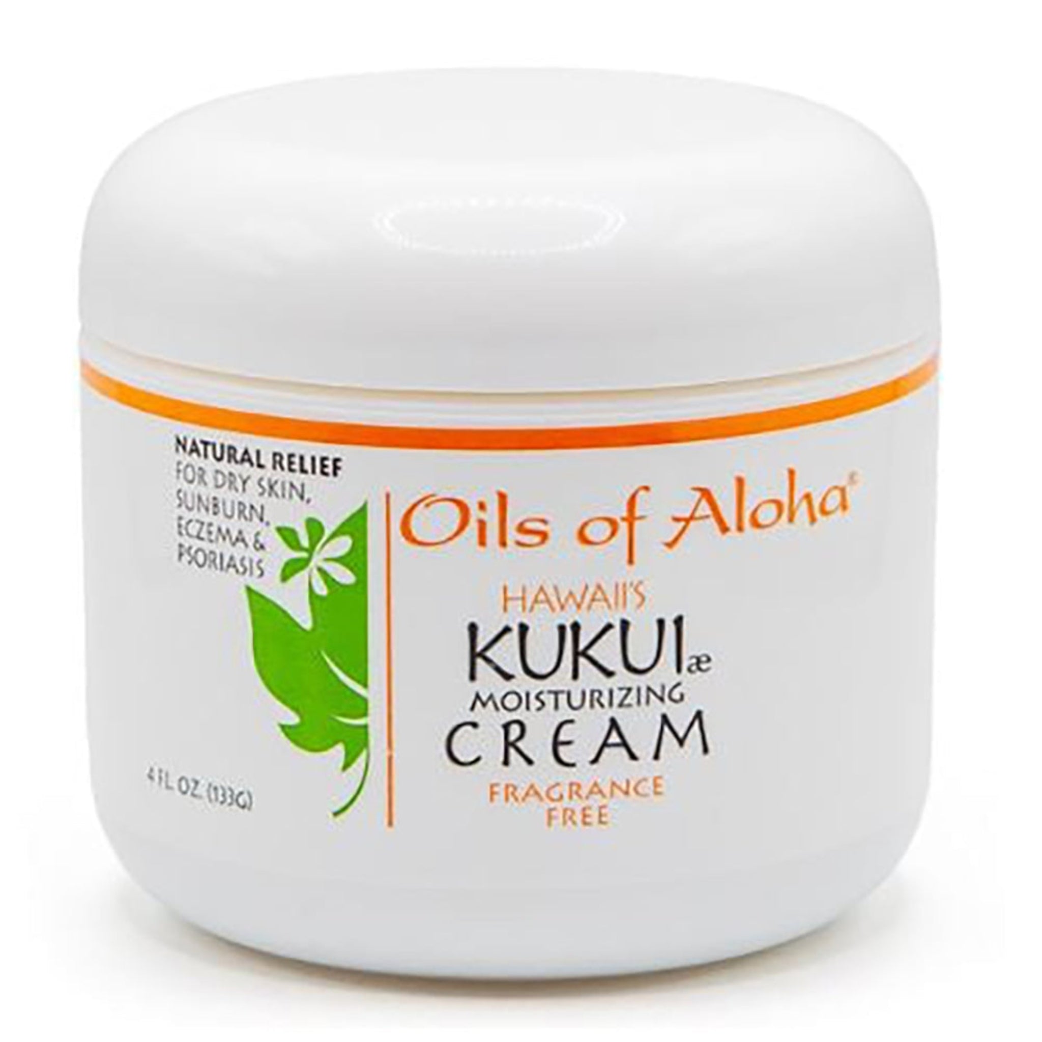 Oils of Aloha Kukui Moisturizing Cream Fragrance Free 4oz